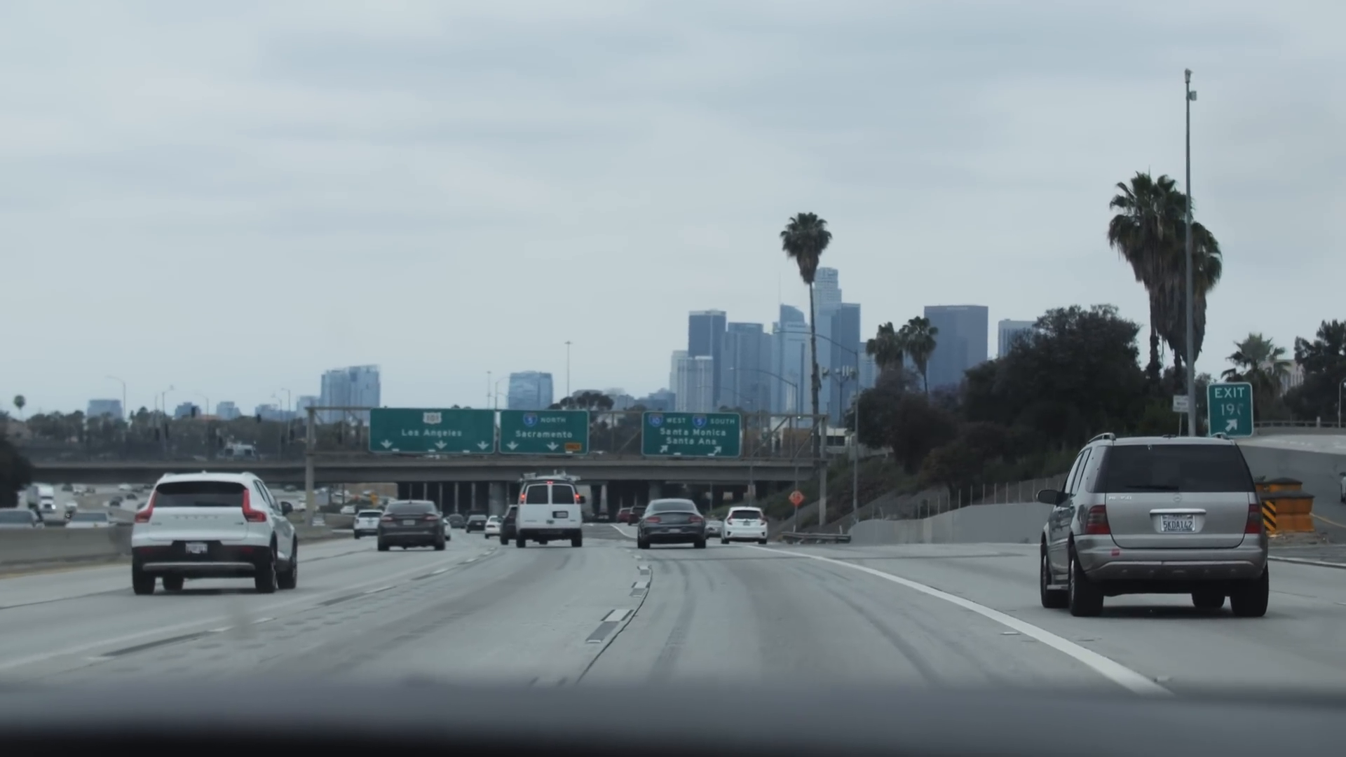 Gloomy Weather in Los Angeles