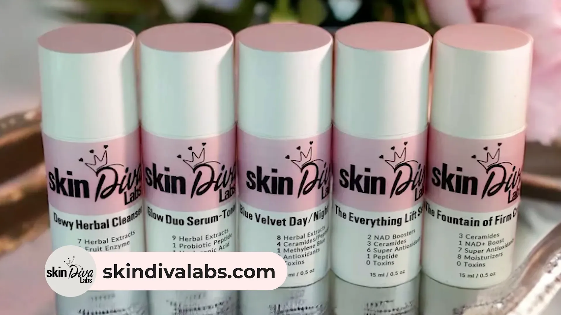 Skin Diva Labs vegan cruelty-free skincare products