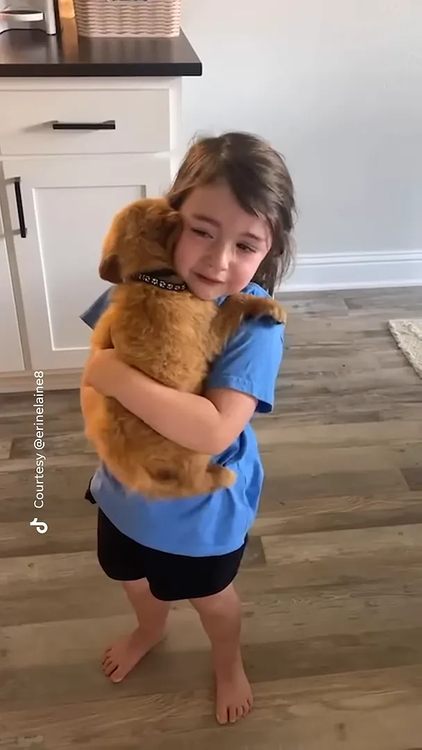 Butters looking adorable in Haidyn's arms