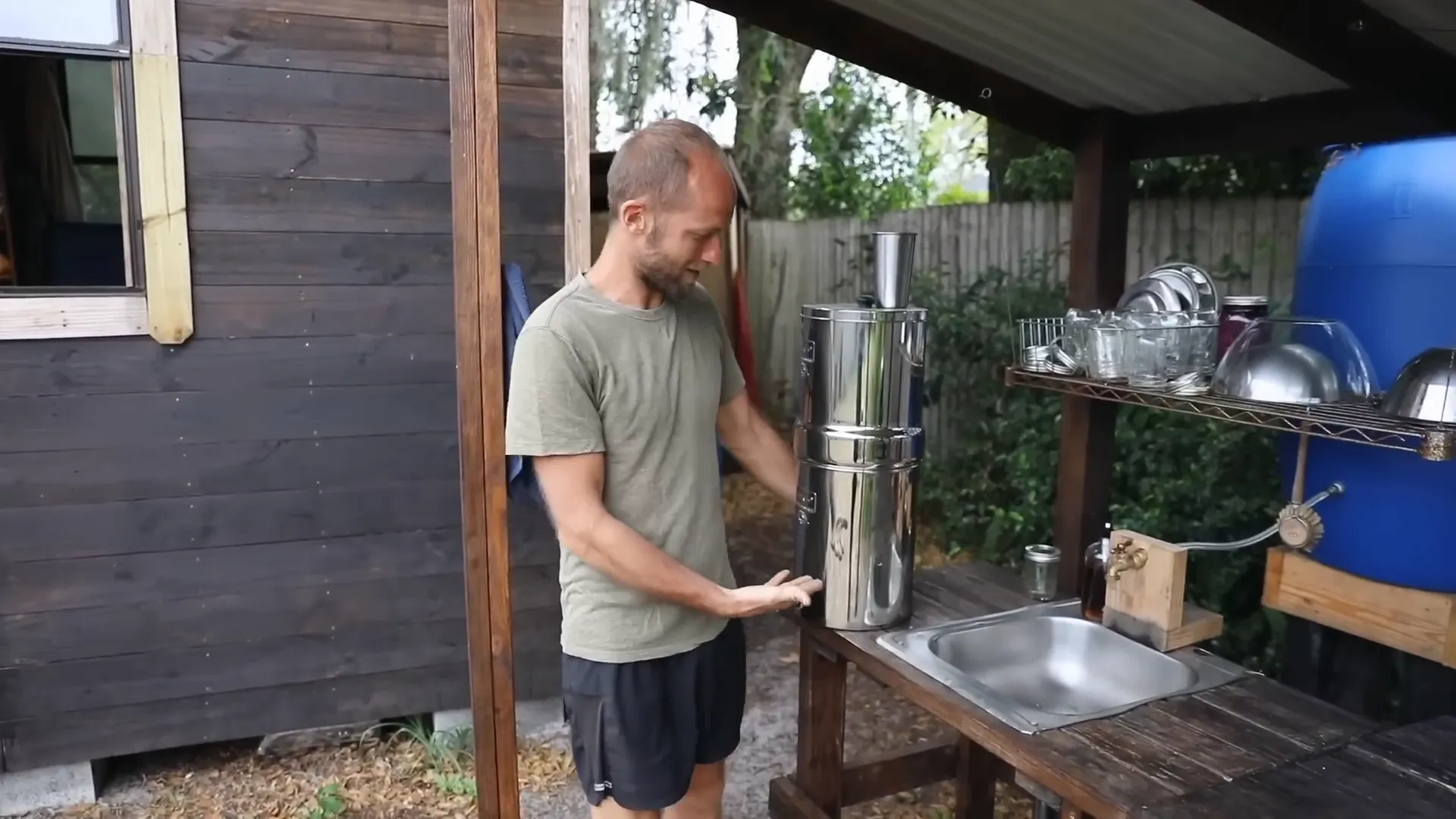 Rob's outdoor kitchen