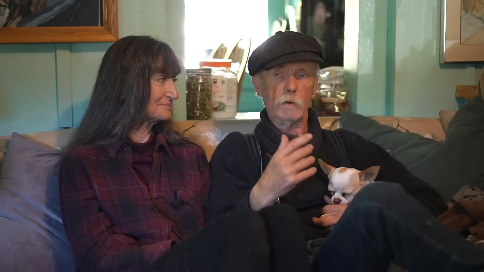 Catherine and Wayne discussing their journey