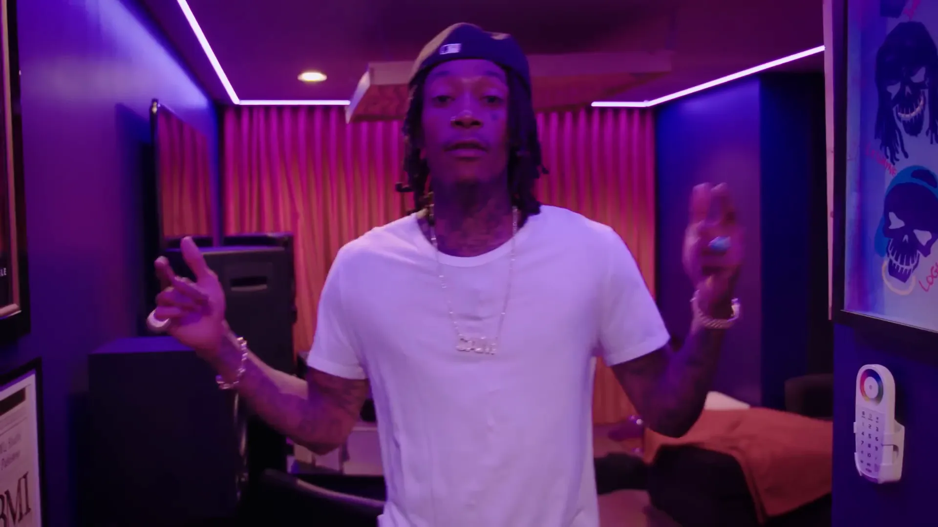 Wiz Khalifa's recording studio