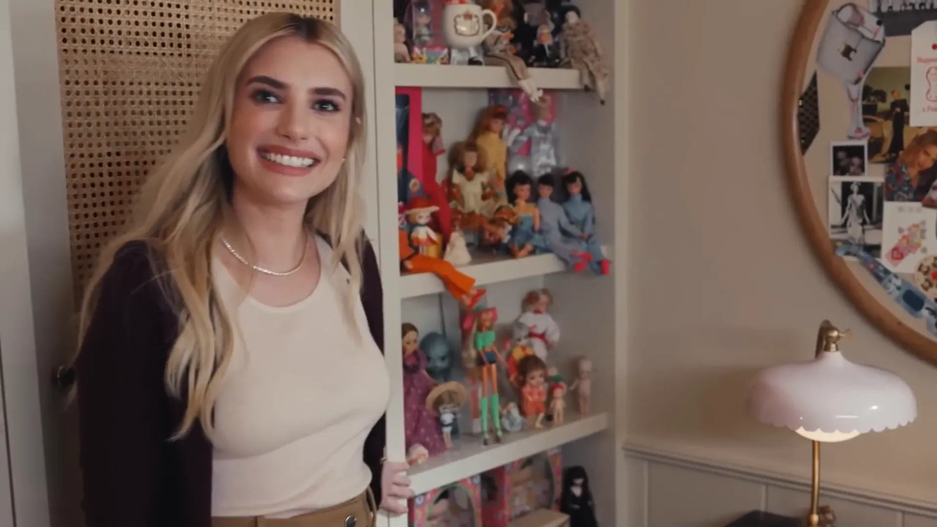 Emma Roberts's doll collection