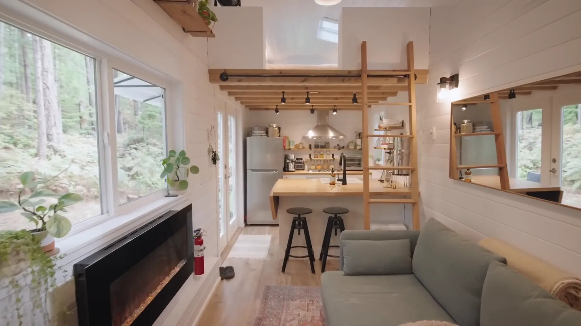 Amber discusses the design process of her tiny house.
