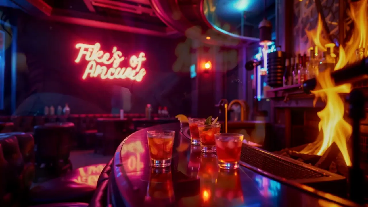 Szene: 'Come, let us become our embers' - intime Stimmung, visuelle Nähe