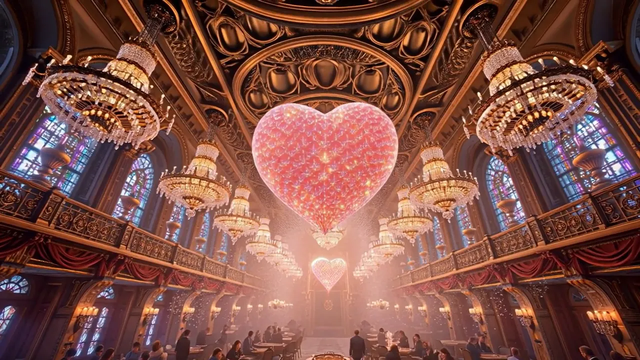 Steal your heart in silence — recurring theme in visuals