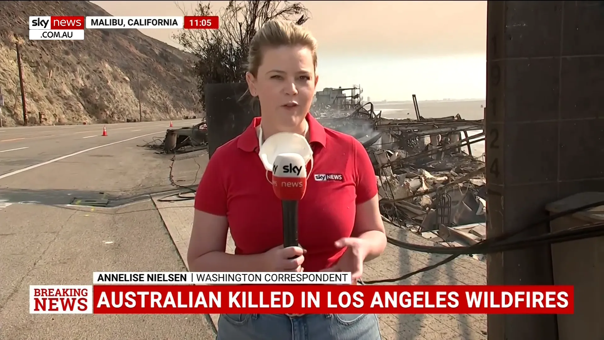 Firefighters battling the wildfires in Los Angeles