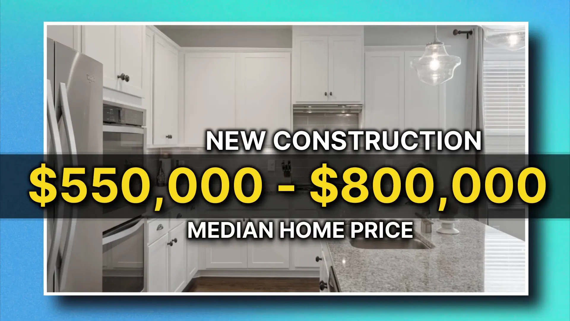 New construction homes in Durham Farms neighborhood