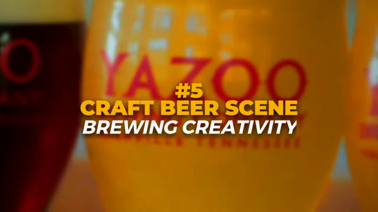 Local brewery taproom with live music in Nashville