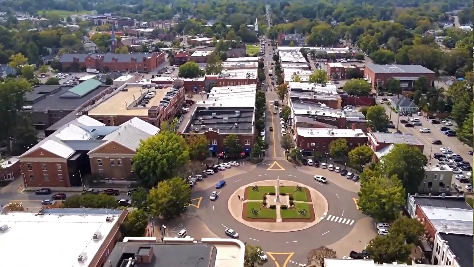Franklin's historic Main Street bustling with activity