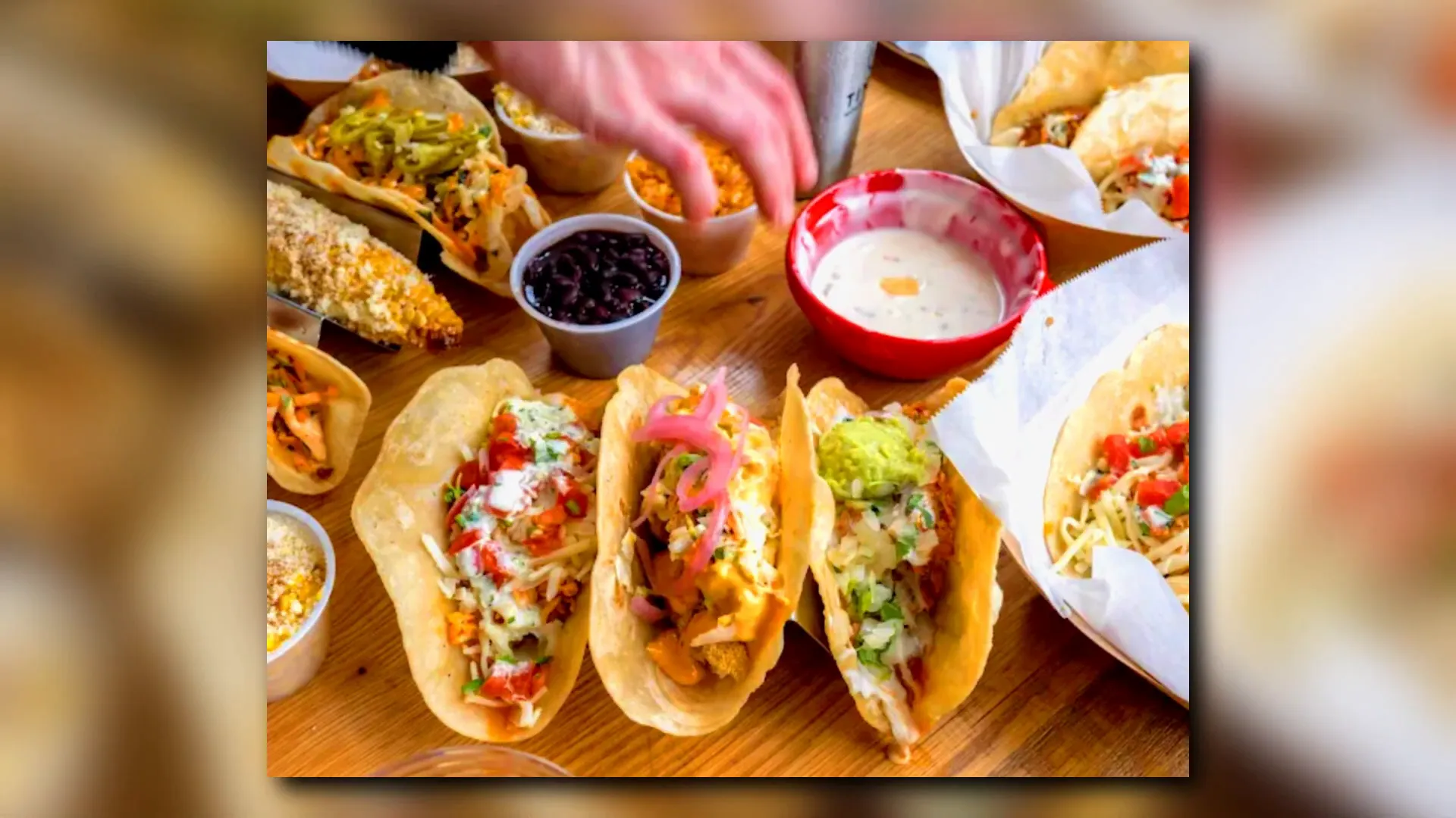 Mojo's Tacos storefront and handcrafted tortillas