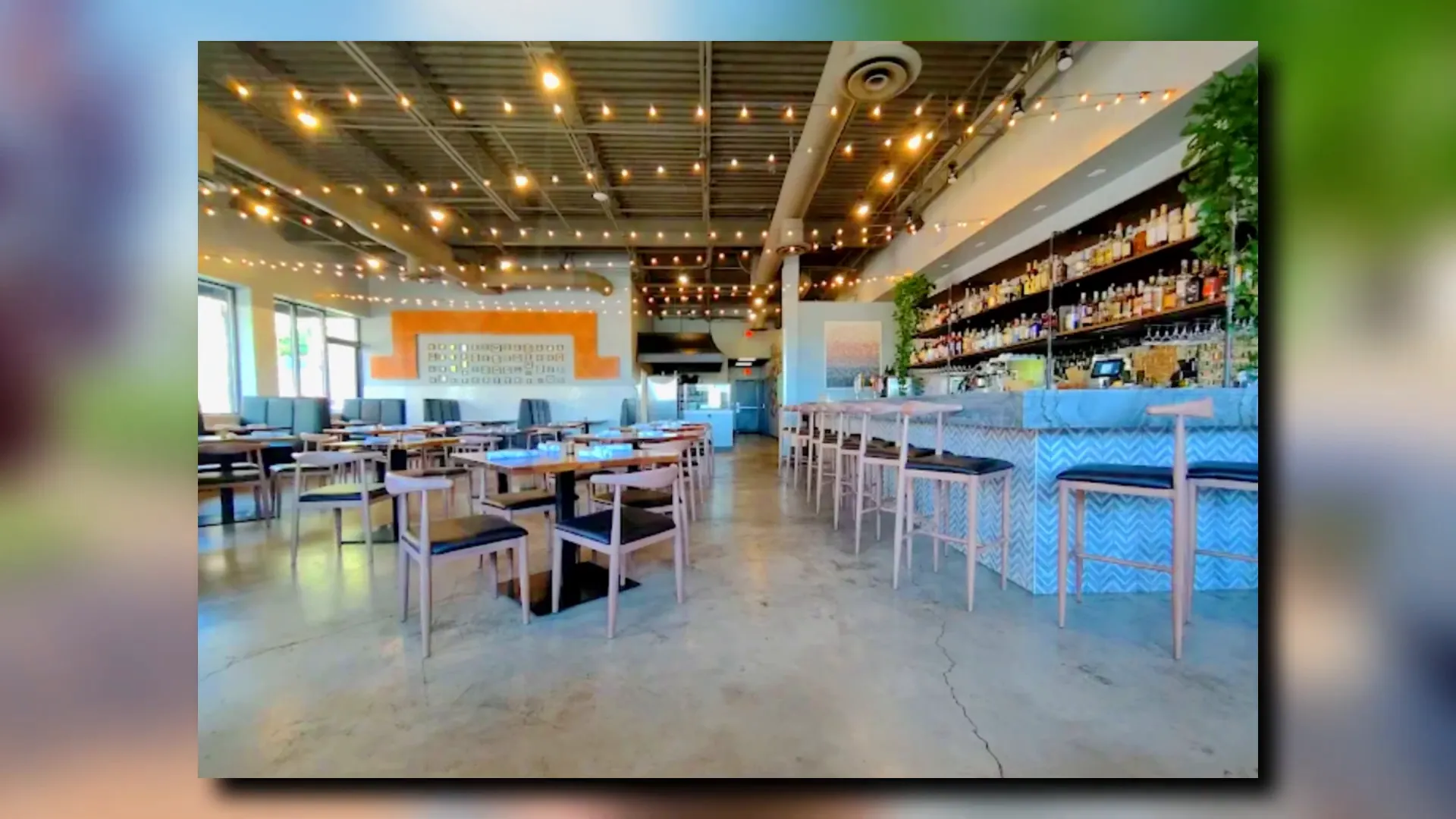 Interior of Chrysalis Italian restaurant in Cool Springs