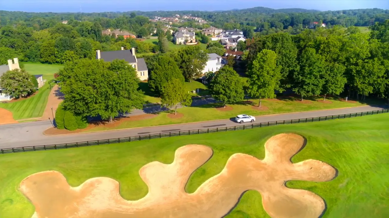 Jack Nicklaus-designed golf course fairway at The Governor's Club