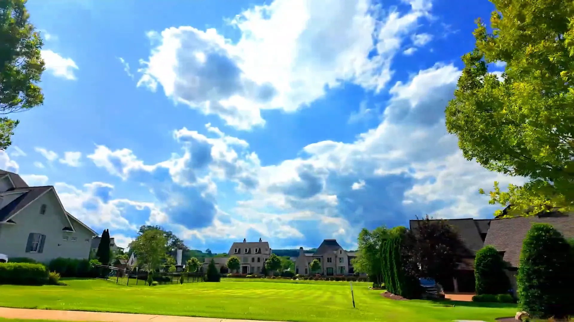 Golf course view inside The Grove community