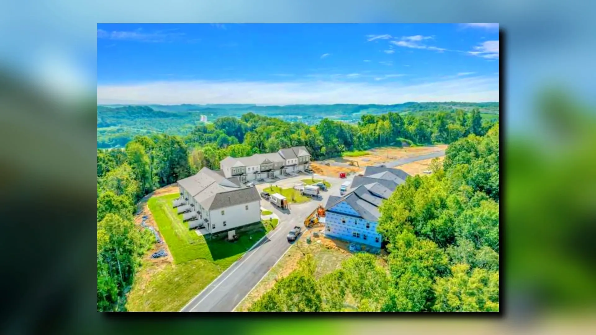 New home construction in Bellevue