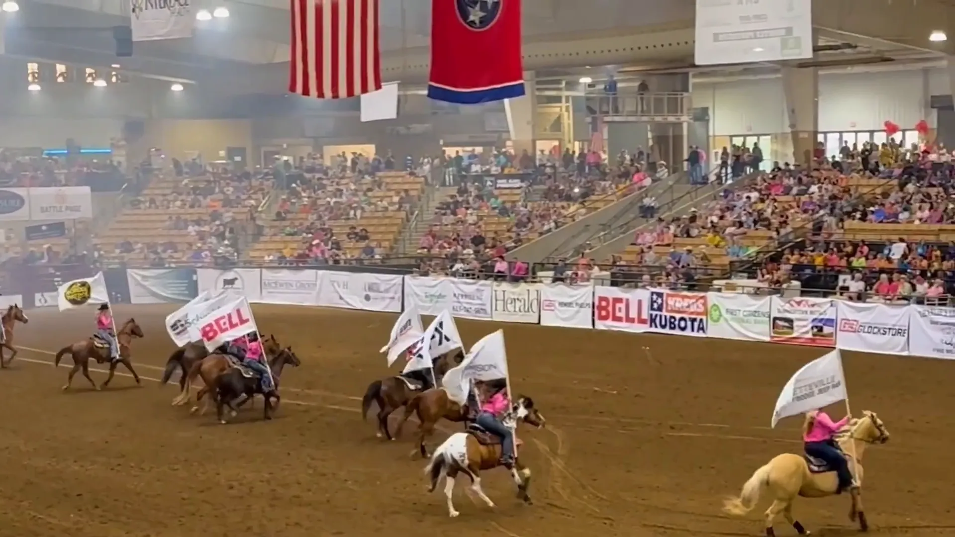Audience enjoying the Franklin Rodeo