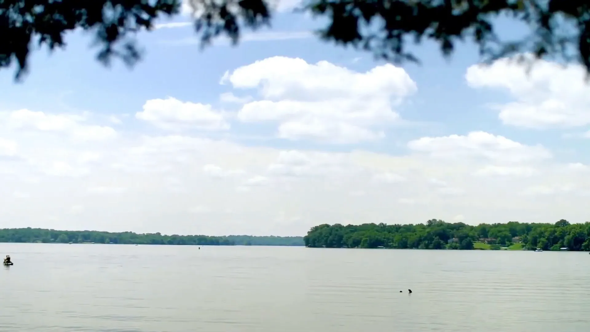 Old Hickory Lake shoreline and boating access