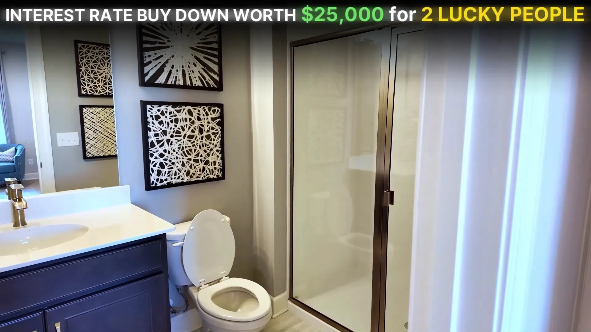 Promotional detail showing availability and $25,000 incentive for buyers