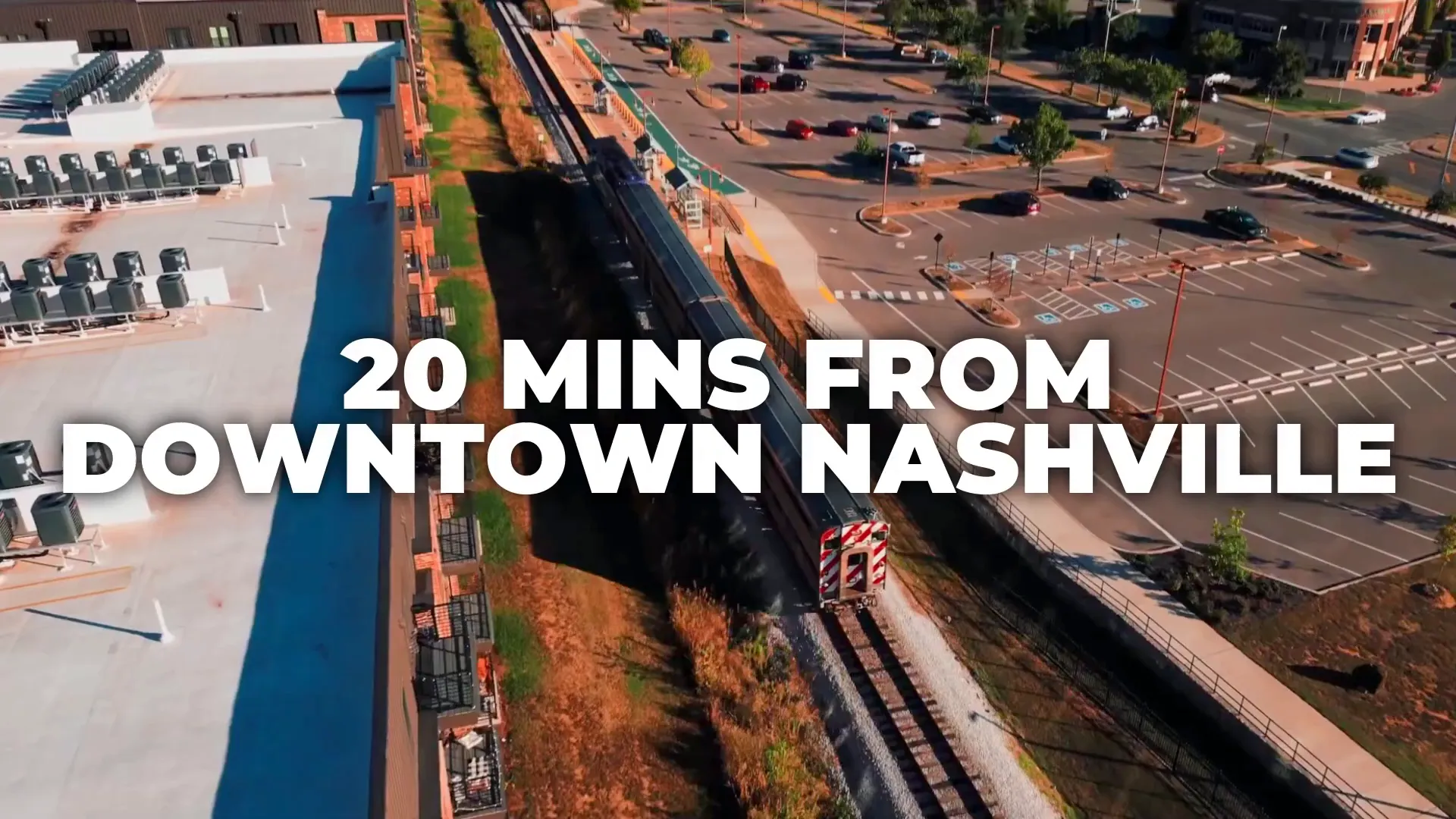 Map showing Mount Juliet's proximity to downtown Nashville