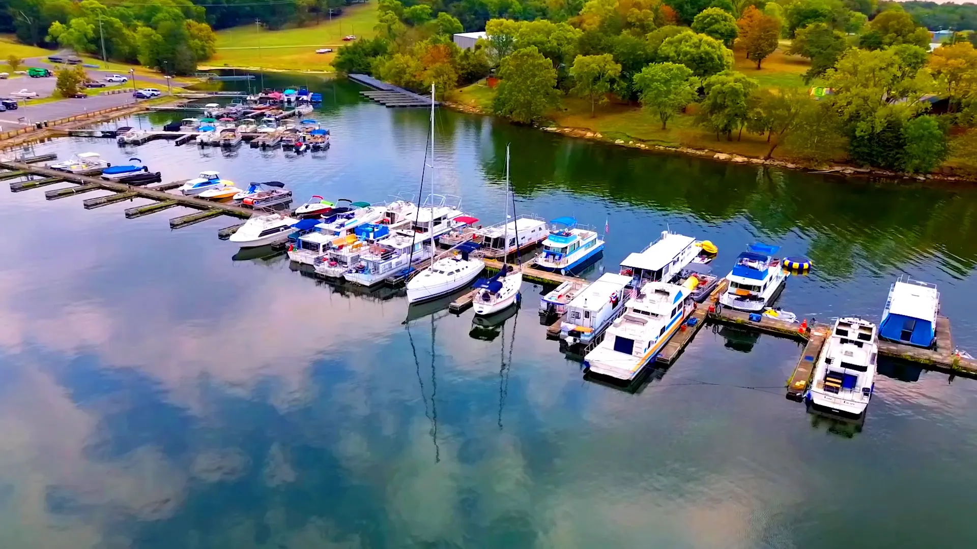 View of Old Hickory Lake near Mount Juliet