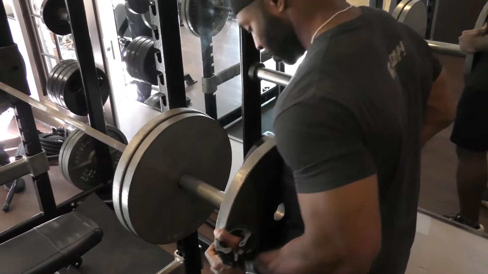 Strength training session