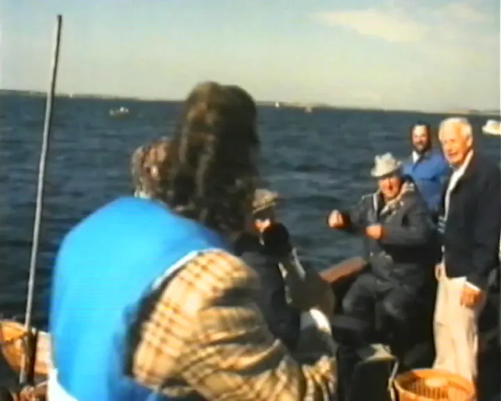 Svenska fiskare på havet