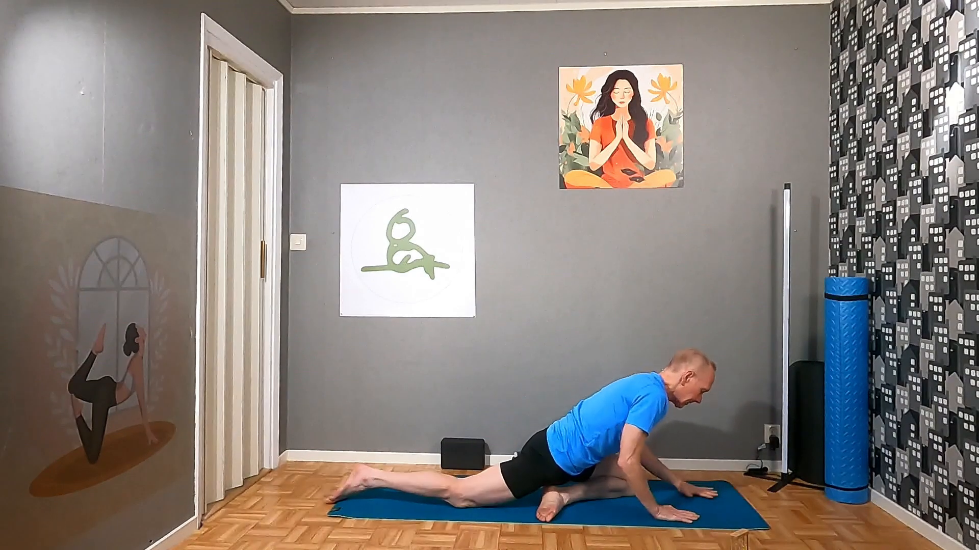 Svanen i yin yoga