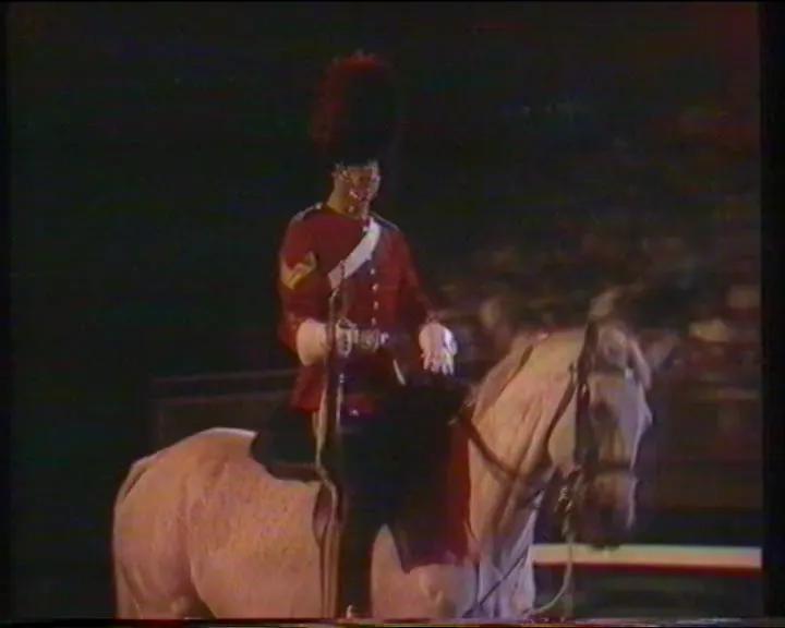 Royal Scots Dragoon Guards i full paradutrustning