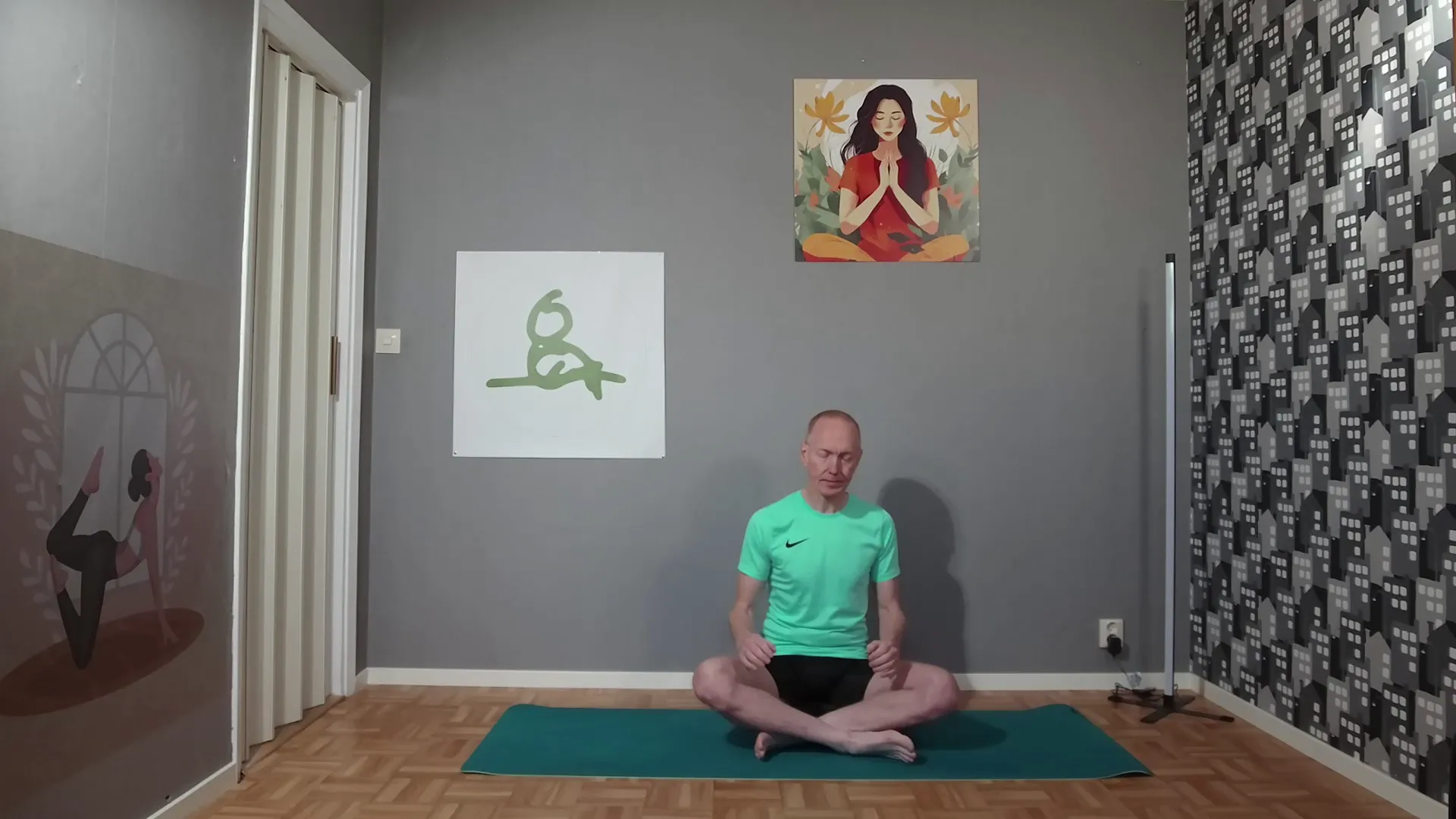 Inledande sittande position