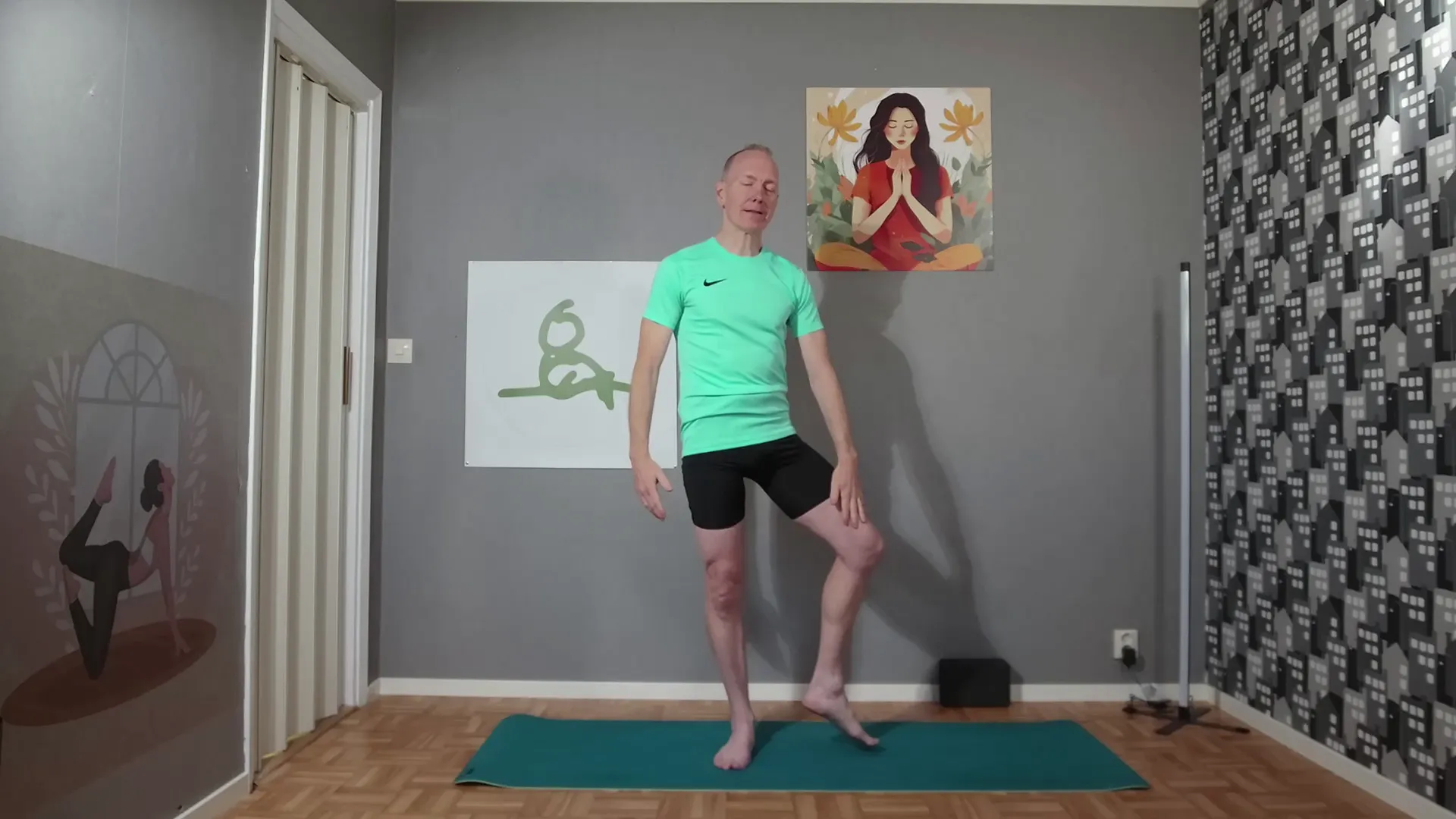 Trädposition för balans
