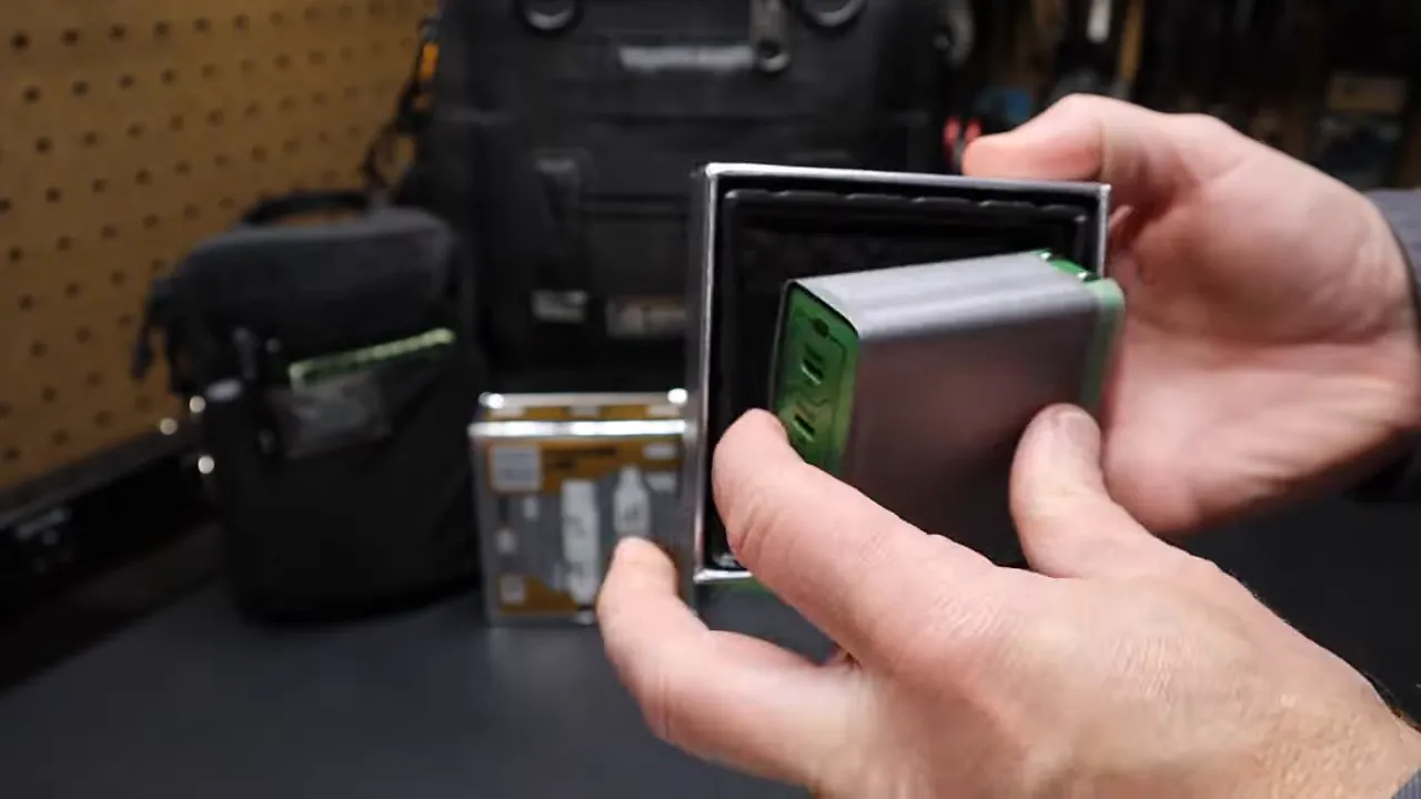 MFISH adapter inside its original opened packaging box