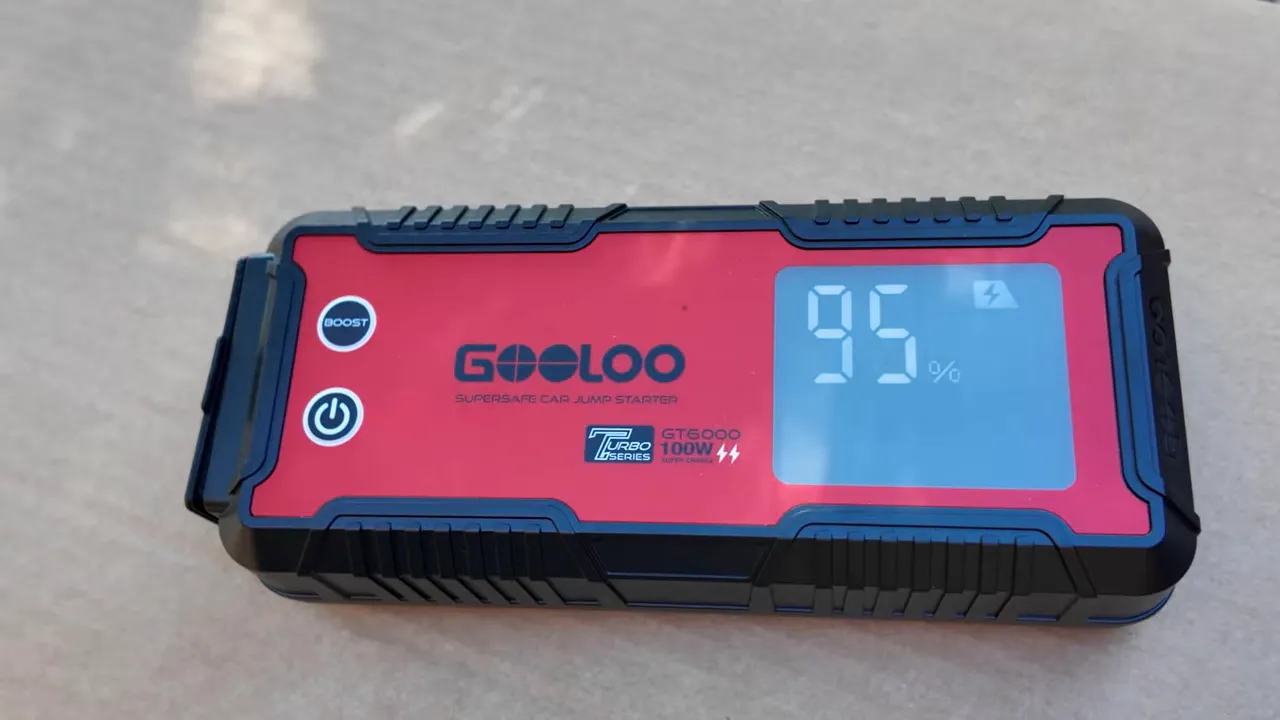 Gary holding the GT6000 with the final verdict text overlay