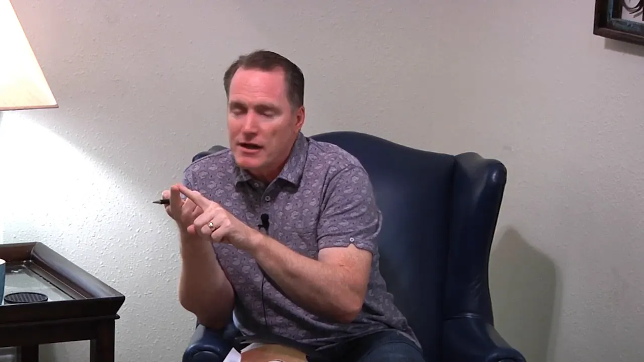 Pastor Tim urging caution about extra-biblical authority