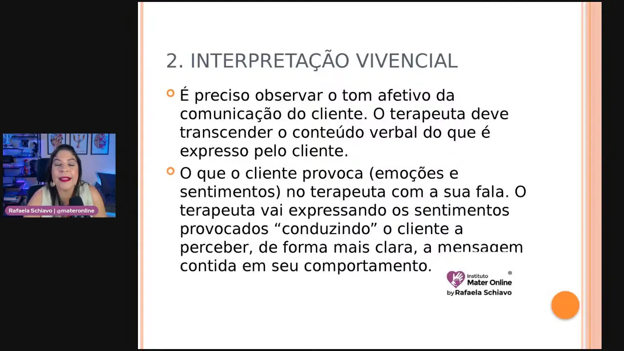Interpretação vivencial e emoções