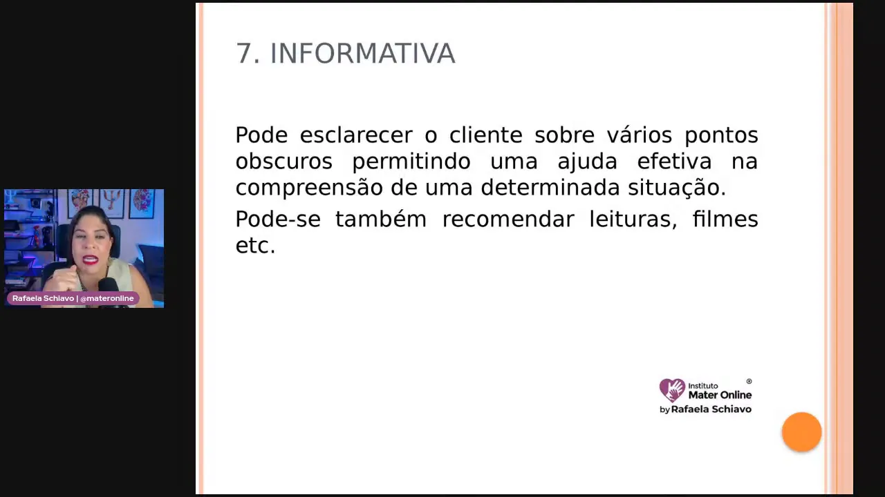 Informação e esclarecimento na psicoterapia