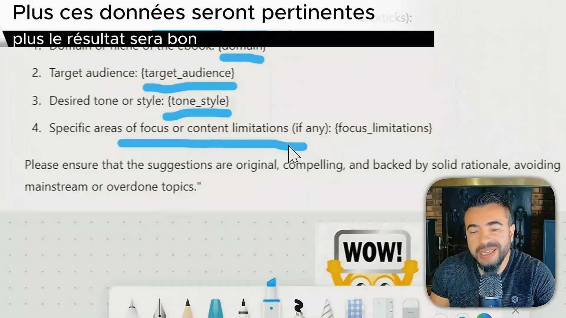 Ecrire ebook avec l'IA