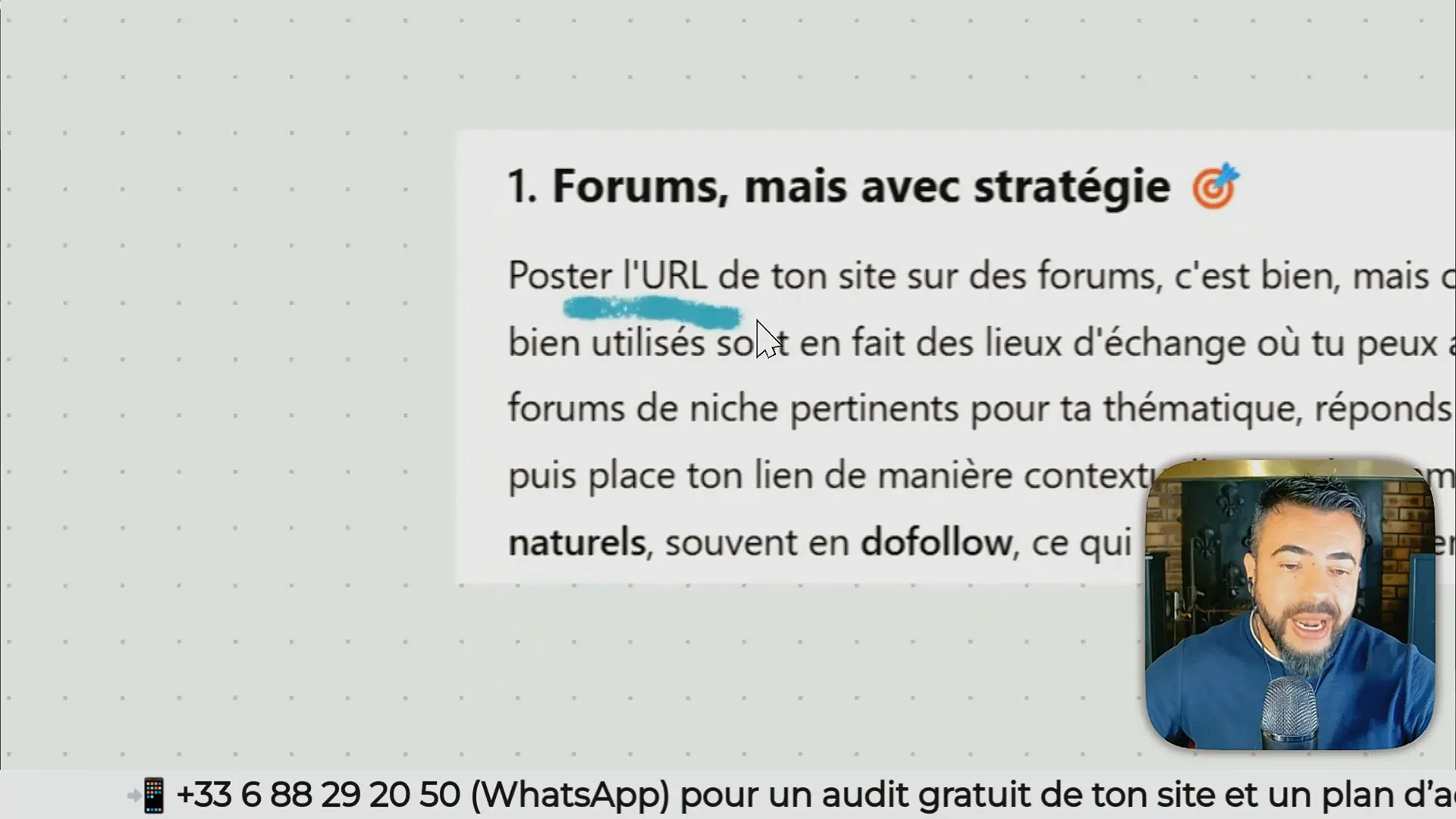 Participer à un forum