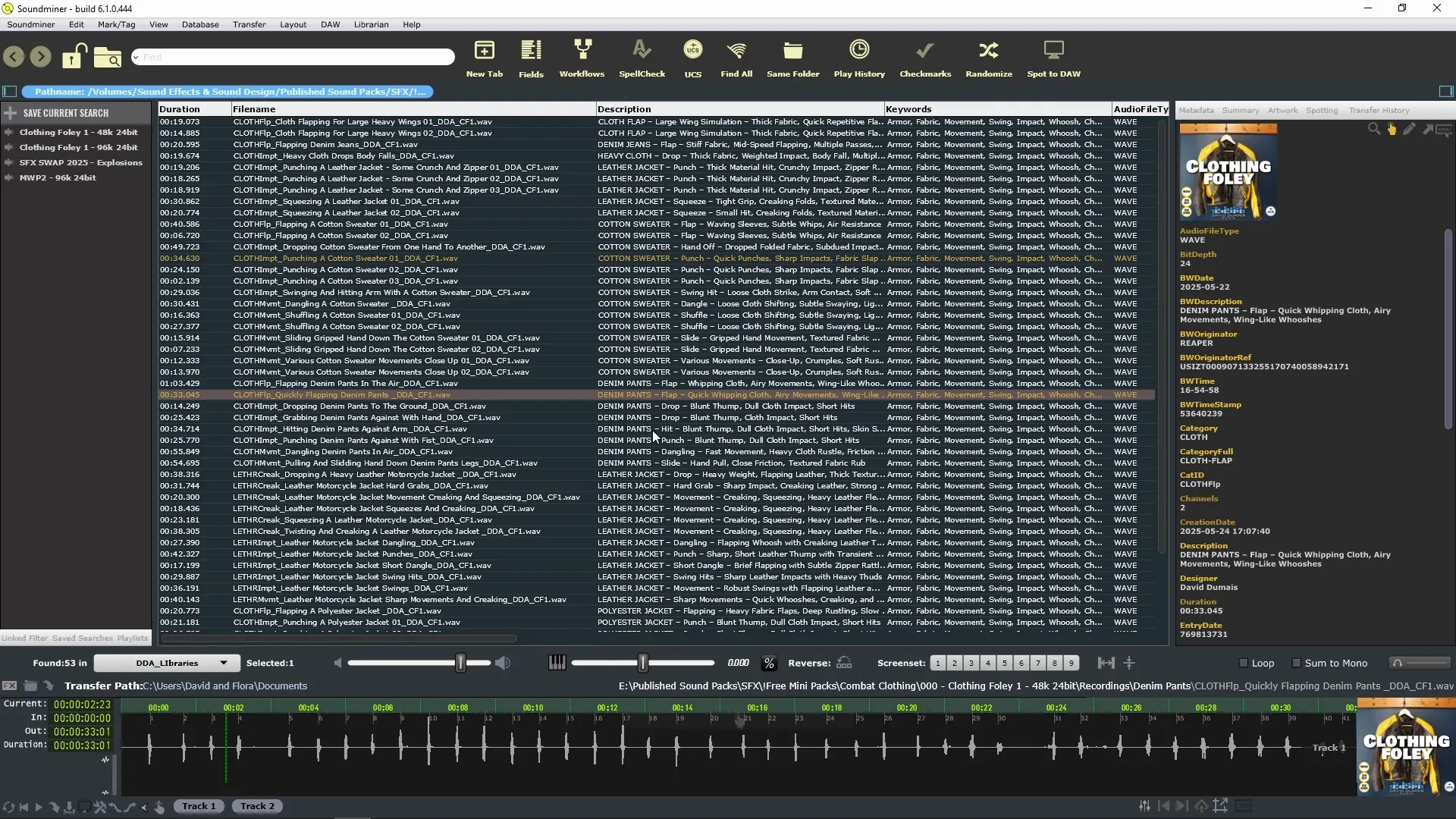 Embedding metadata into audio files
