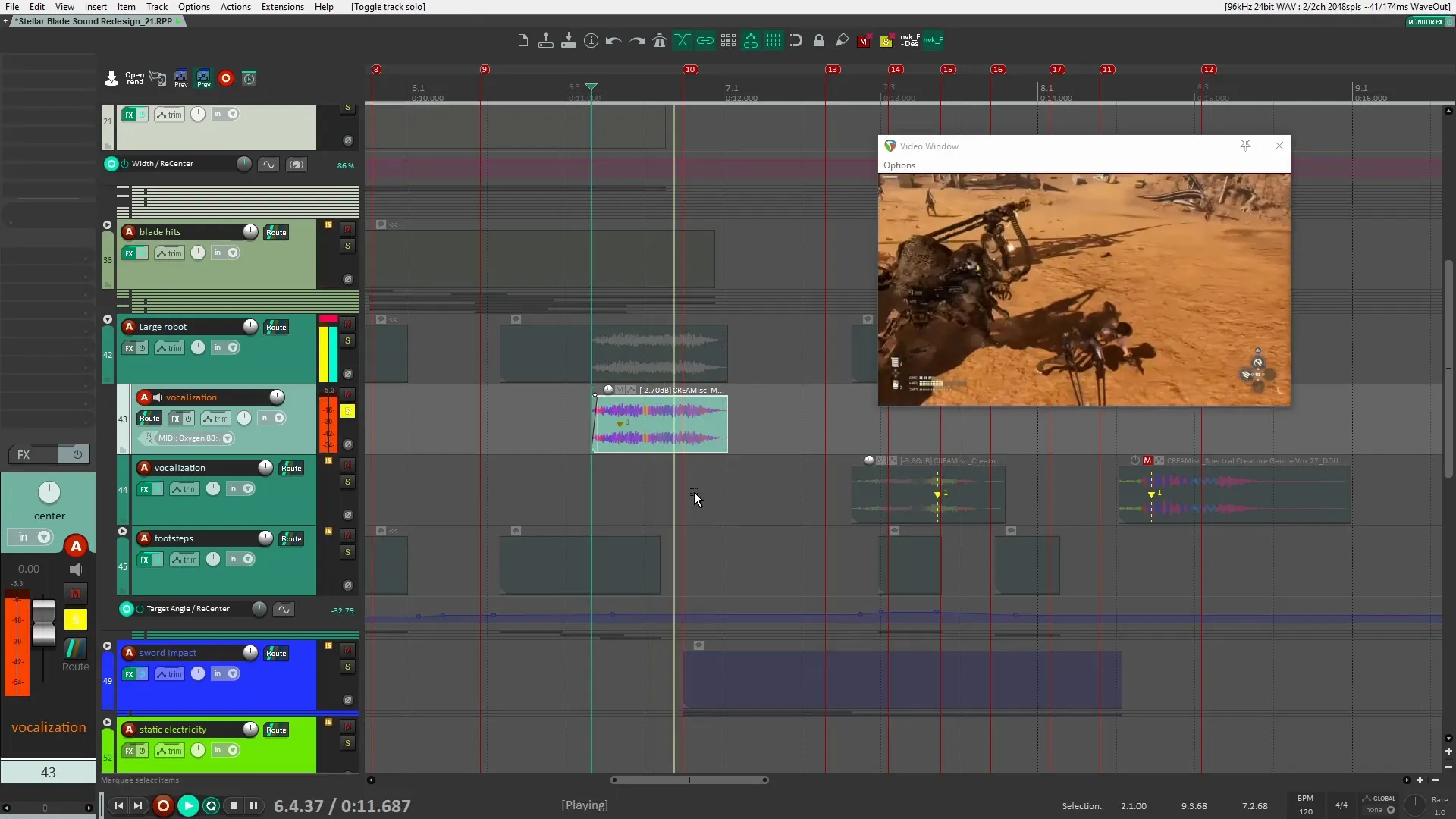 Vocalization effects from mechanical sound pack