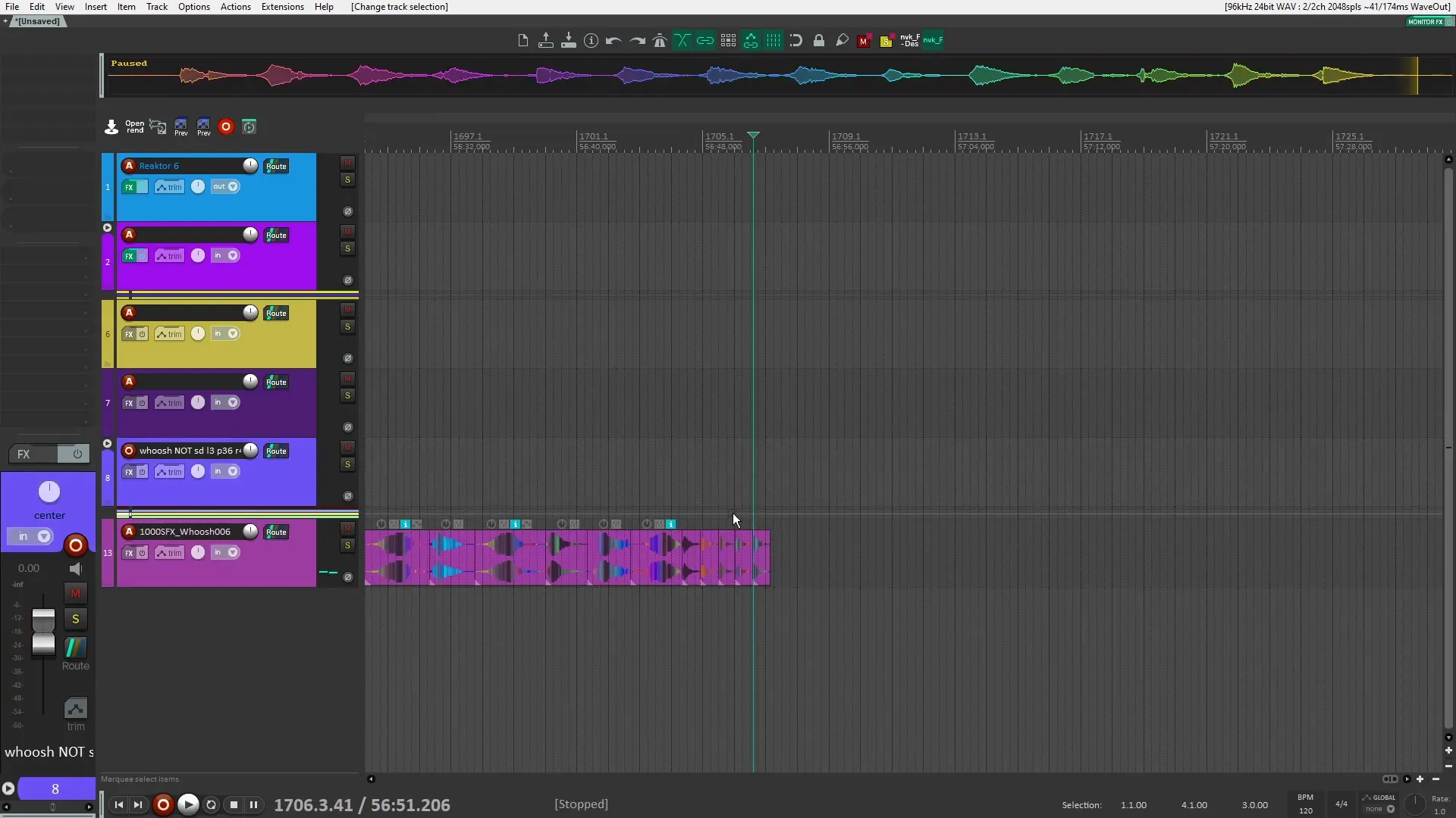 Get all whoosh SFX for $1