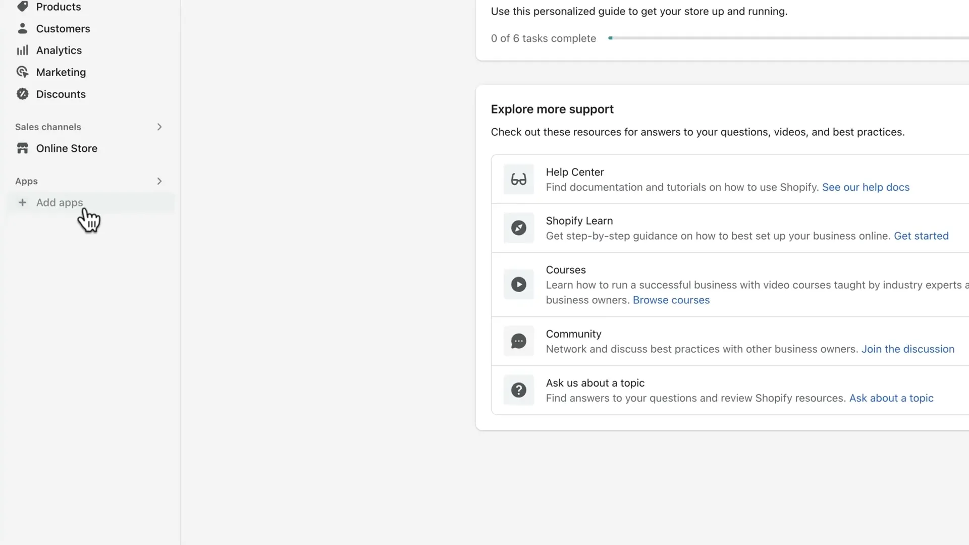 Installation de l'application TikTok sur Shopify