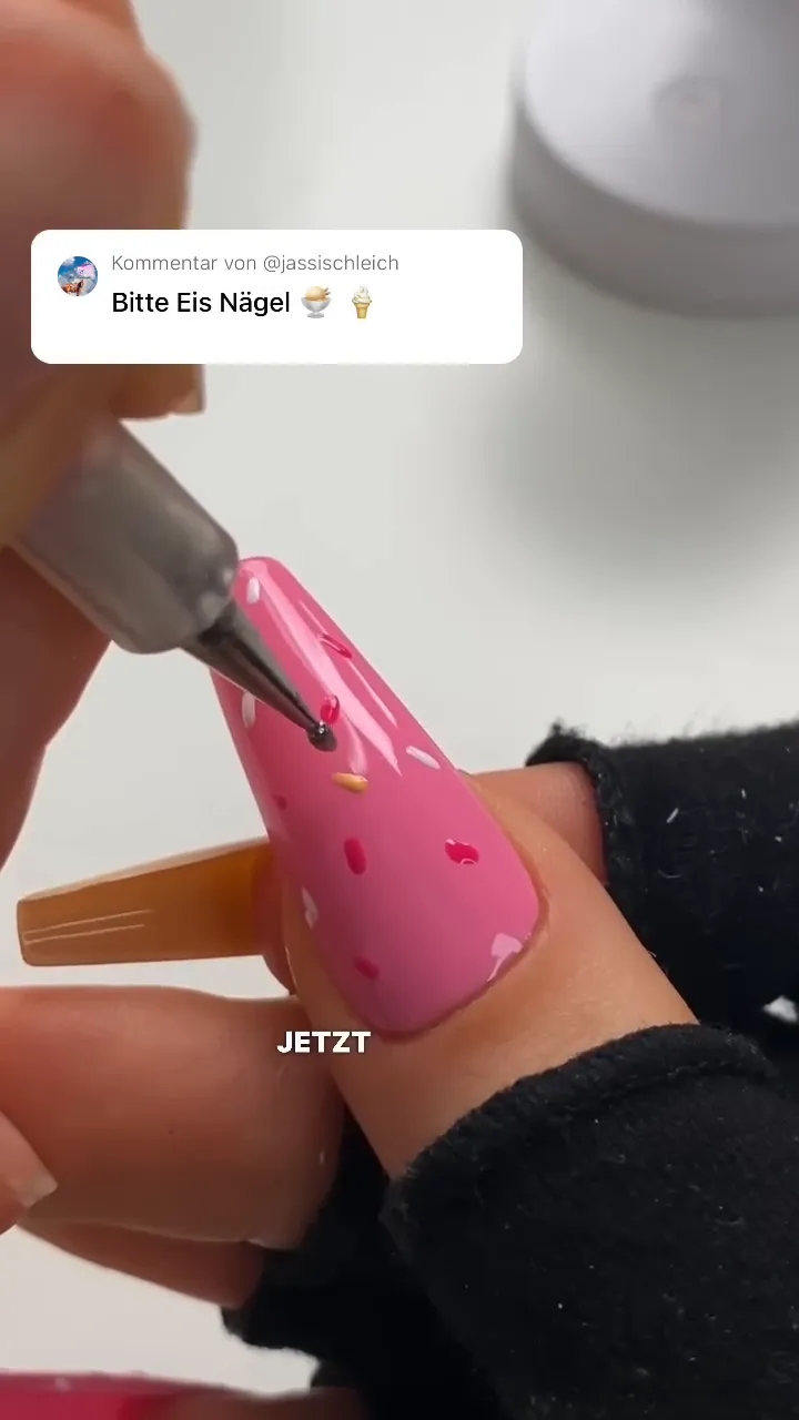 Himbeer-Pink Nagellack