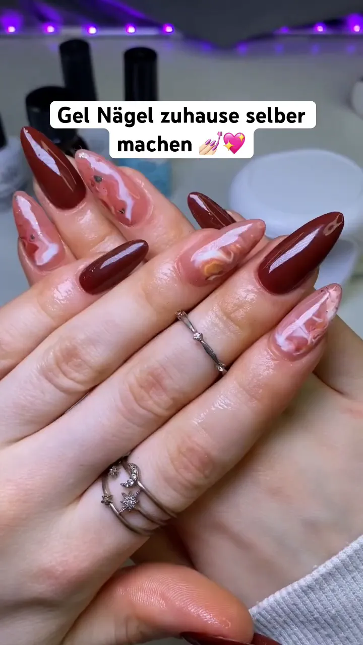 Nagelverlängerung fertigstellen
