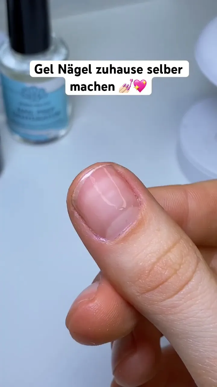 Nageloberfläche anrauen