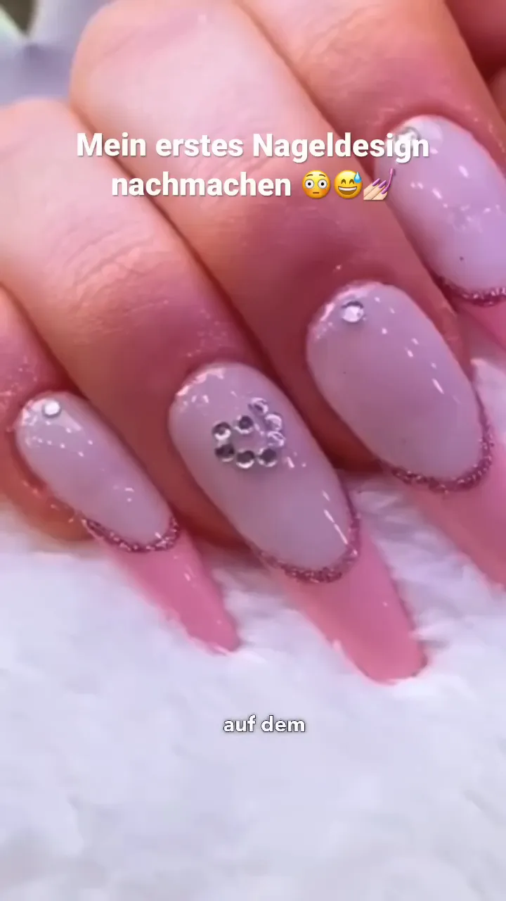 French Design mit Glitzer