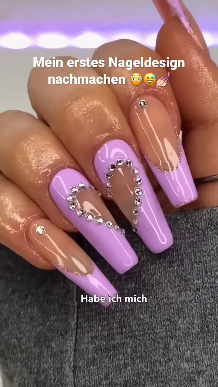 Fertiges Nageldesign