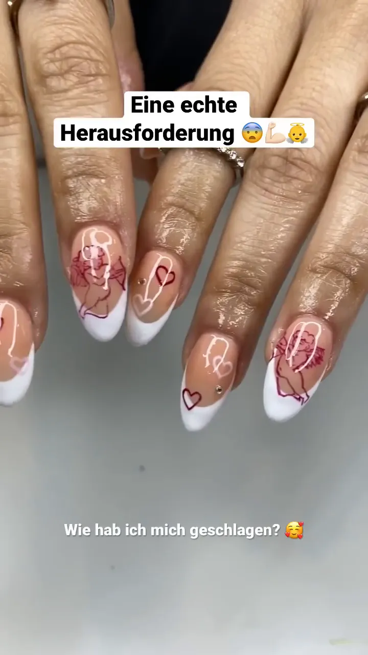 Design auf der anderen Hand