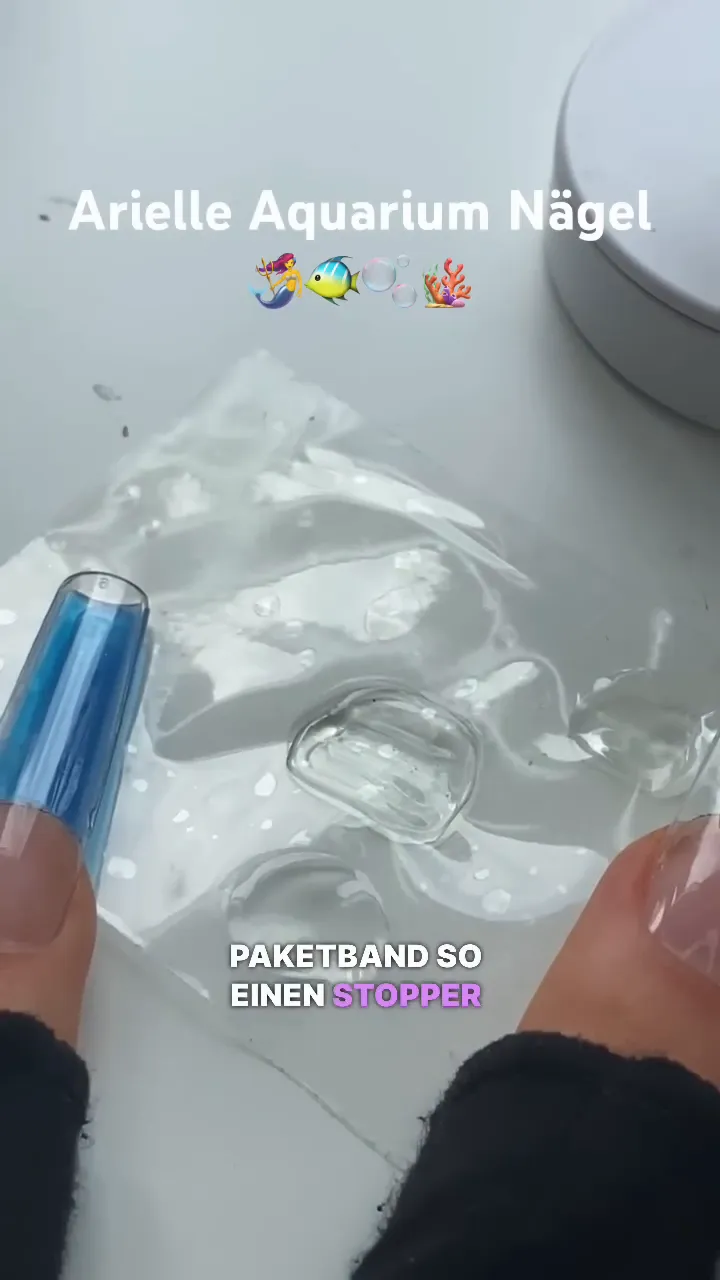 Erstellen des Stopper aus Paketband