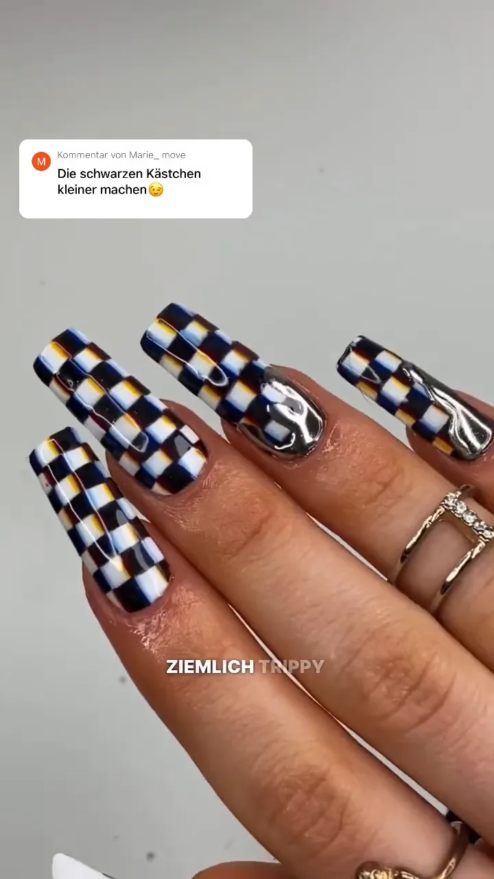 Fertiges Nageldesign
