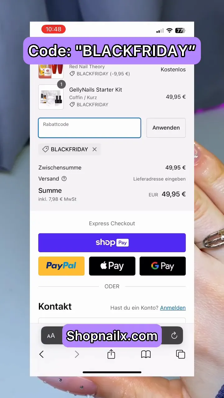 Black Friday Angebot